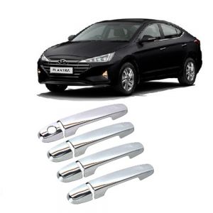 Premium  Fix type SunShade Curtain For Elantra New  - Black